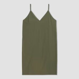 Everlane Poplin Slip Dress